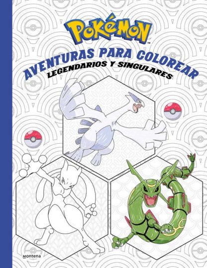 Pokémon - Aventuras para colorear - Legendarios y Singulares