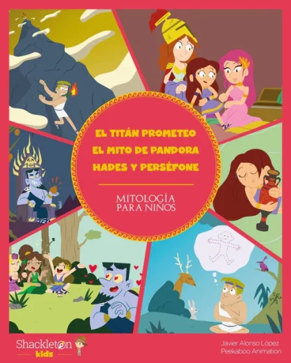 El titán prometeo, el mito de pandora, Hades y Perséfone- Javier López
