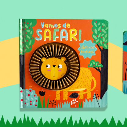 Vamos de Safari- Libro con texturas-
