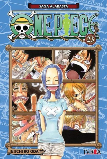 Manga One Piece N°23- Hiichiro Oda - Ivrea