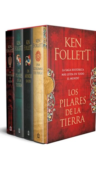 ESTUCHE Ken follett. SAGA LOS PILARES DE LA TIERRA