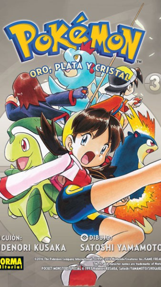 Manga-Pokémon N°3- Oro, plata y cristal 7