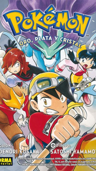 Manga-Pokémon N°4- Oro, plata y cristal 8