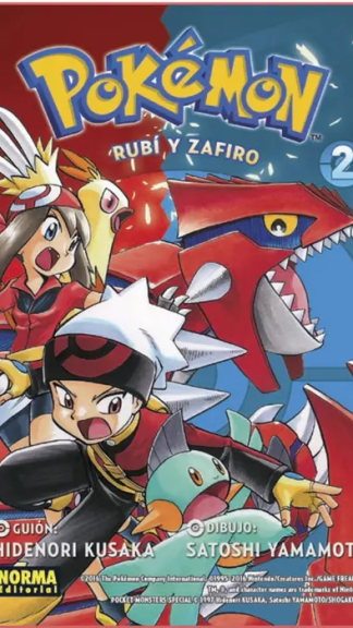Manga Pokémon N°2, rubí y zafiro 10