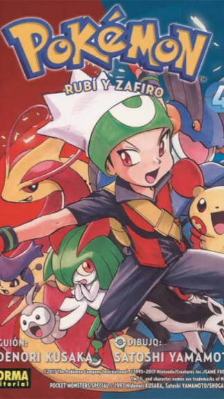 Manga Pokémon N°4, rubí y zafiro 12