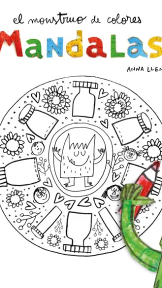 El monstruo de colores - Mandalas