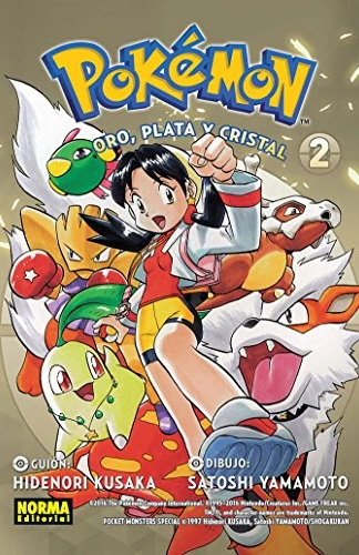 Manga-Pokémon N°6- Oro, plata y cristal 2