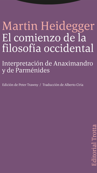 El comienzo de la filosofía occidental