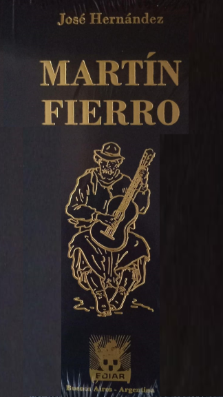 Martín Fierro - Tapa de cuero