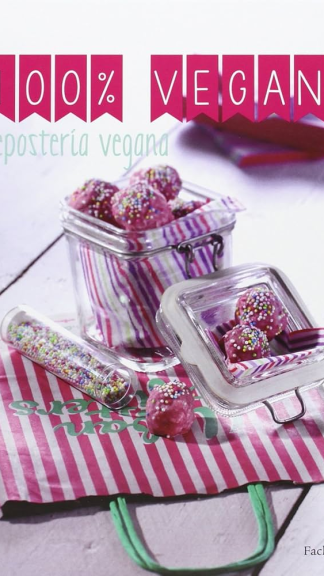 100% vegano, repostería vegana