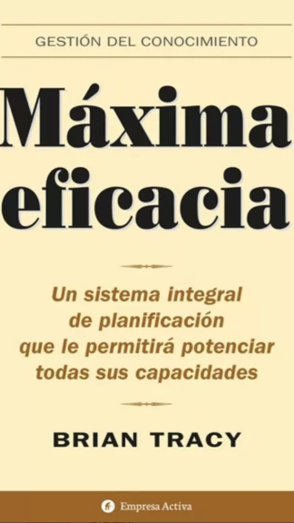 Máxima eficacia
