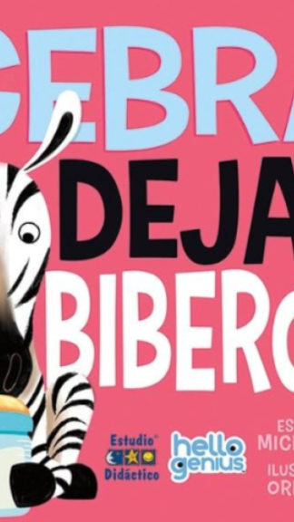 Cebra deja el biberón