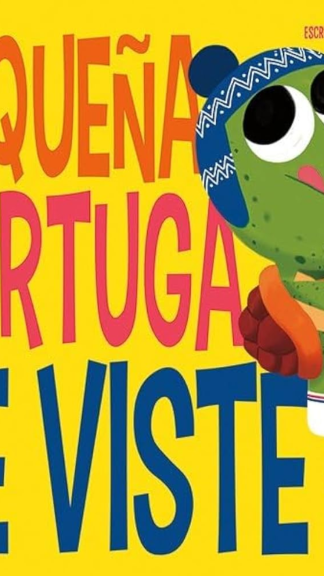 Pequeña tortuga se viste