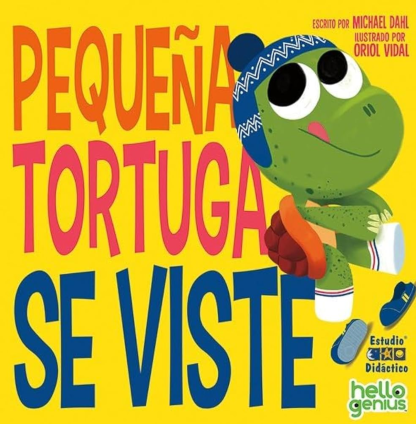Pequeña tortuga se viste