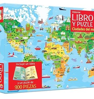 Ciudades del mundo-Libro y Puzzle